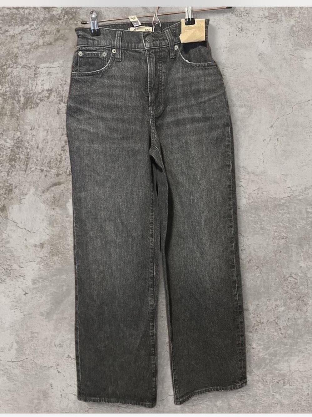 ✨ NWT Madewell The Perfect Vintage Wide-Leg Crop Jeans ✨